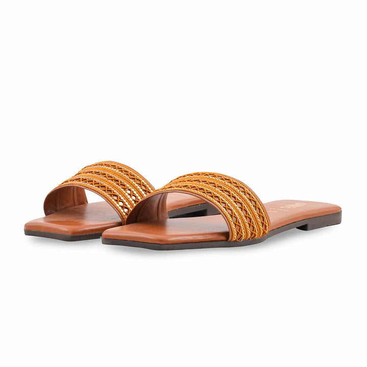 Mustard Casual Slipper For Women CL2192