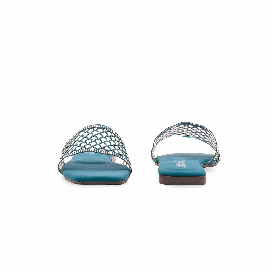 Seagreen Casual Slipper For Ladies CL2196