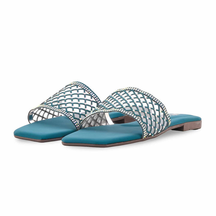Seagreen Casual Slipper For Ladies CL2196