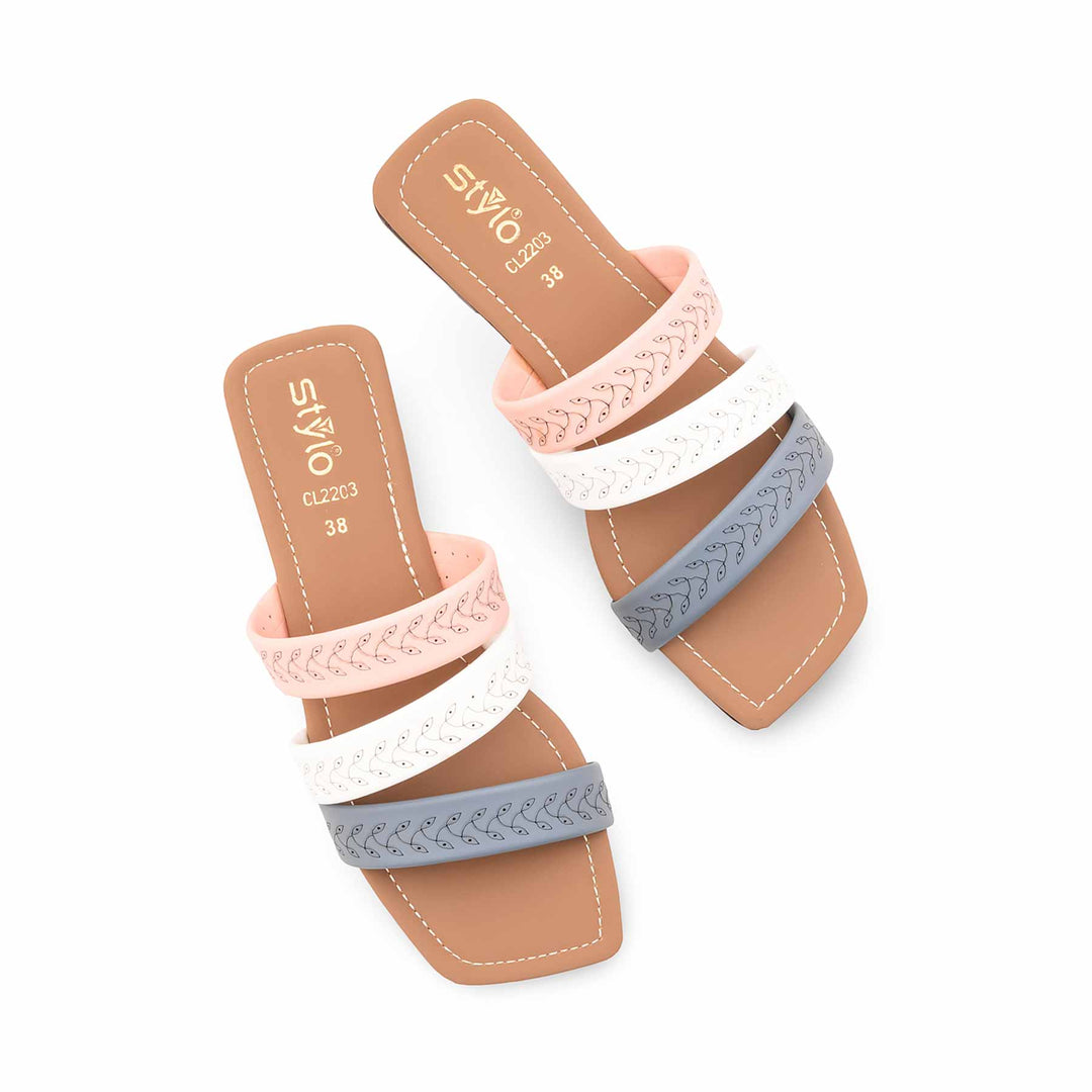 Pink Casual Slipper For Women CL2203