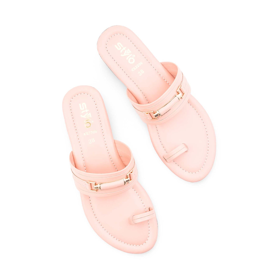 Pink Casual Chappal For Ladies CL2206
