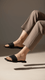 Black Casual Slipper For Ladies CL2226