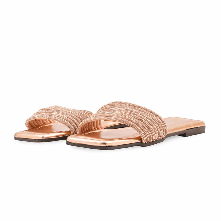 Peach Casual Slipper For Women CL2229