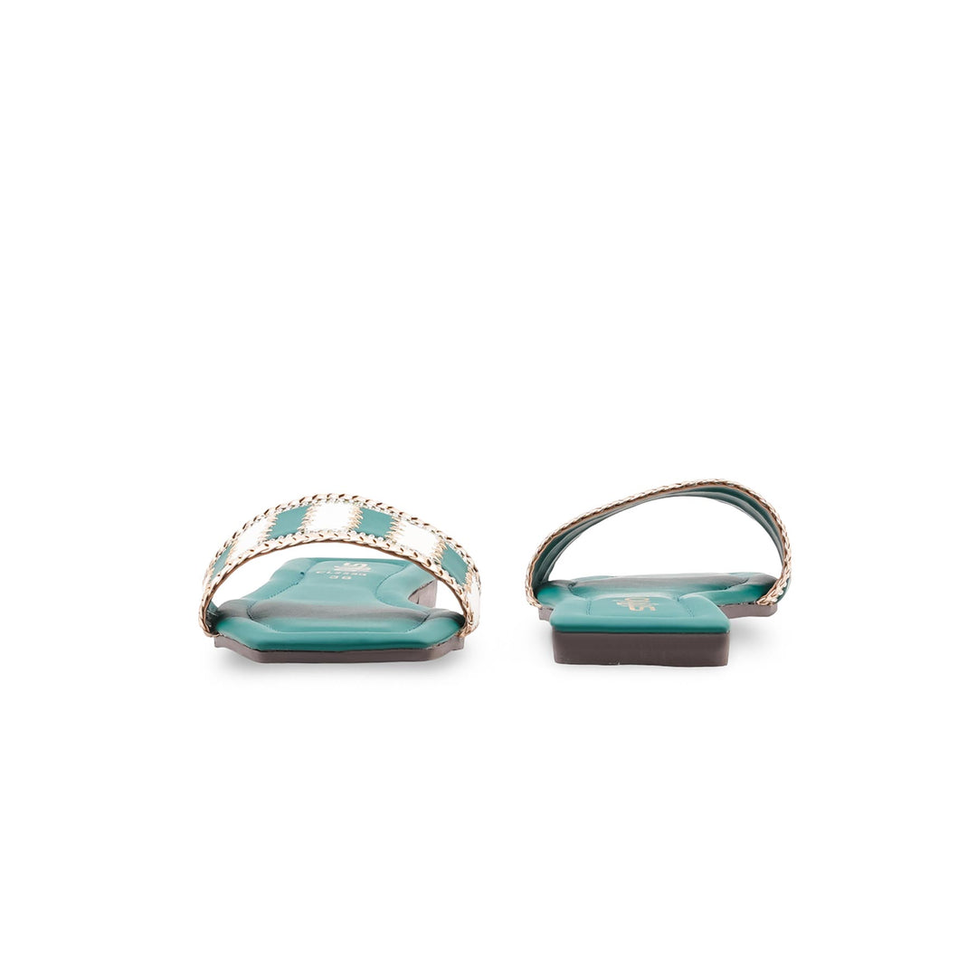 Olive Casual Slipper For Women CL2230