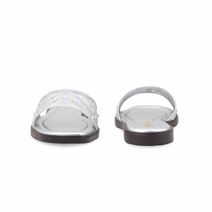 Silver Casual Slipper CL2233