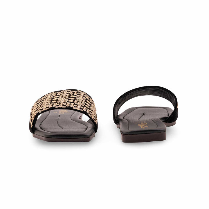 Black Casual Slipper For Women CL2235