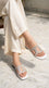 White Casual Chappal For Women CL2238