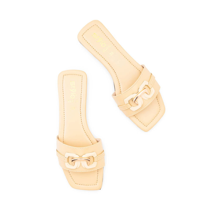 Fawn Casual Chappal For Ladies CL2252
