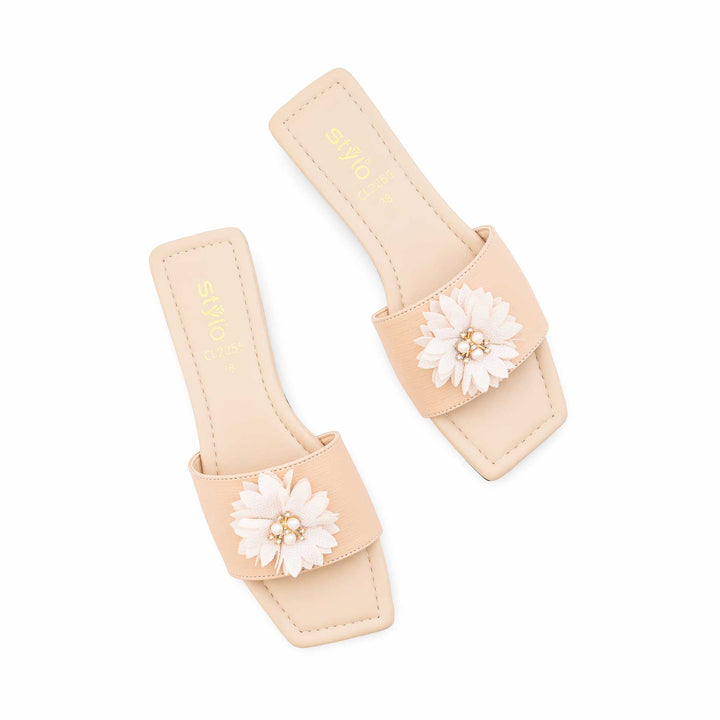 Fawn Casual Slipper For Ladies CL2255
