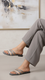 Grey Casual Slipper For Women CL2263