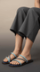 Navy Casual Chappal For Ladies CL2268
