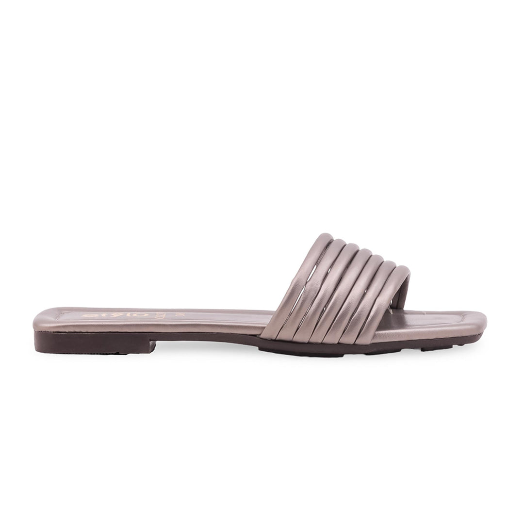 Grey Casual Women Slipper CL2270