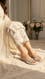 Silver Casual Slipper For Women CL2271