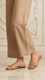Beige Casual Slipper For Ladies CL2273