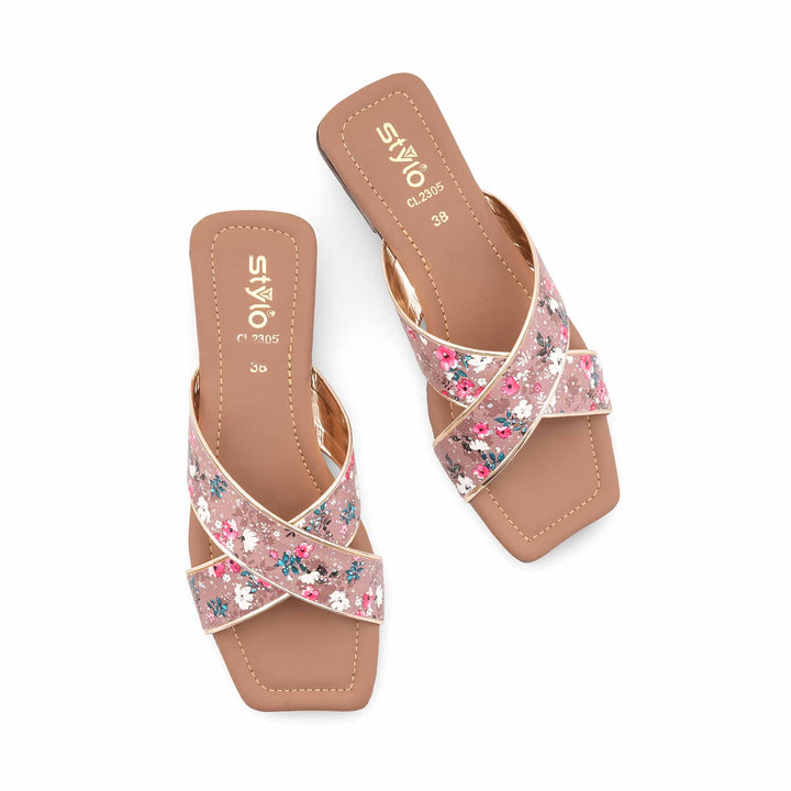 Lilac Casual Slipper For Women CL2305