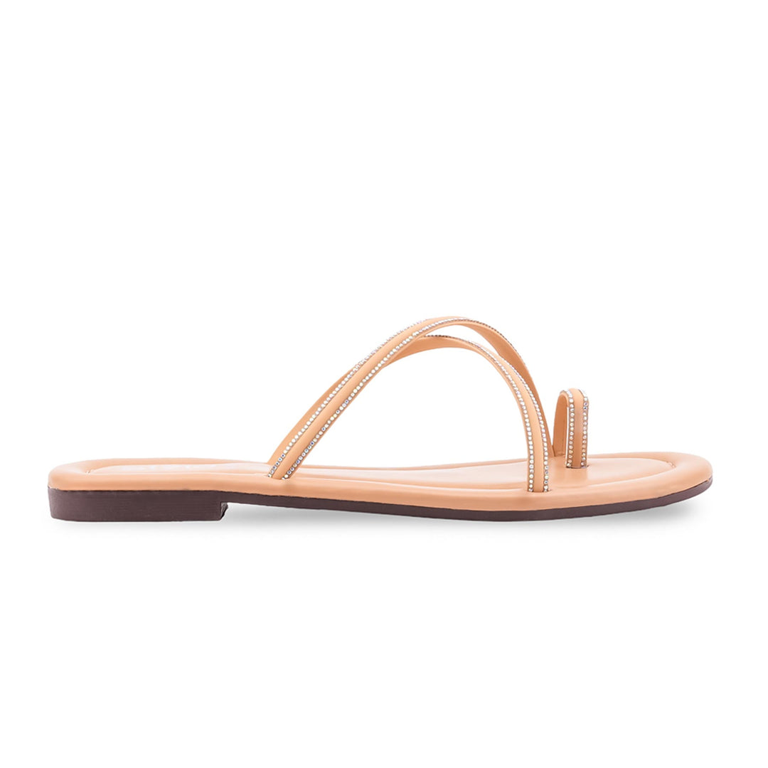 Beige Casual Chappal For Women CL2308