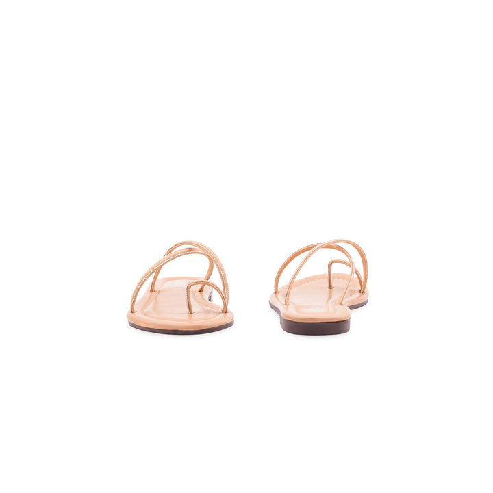 Beige Casual Chappal For Women CL2308