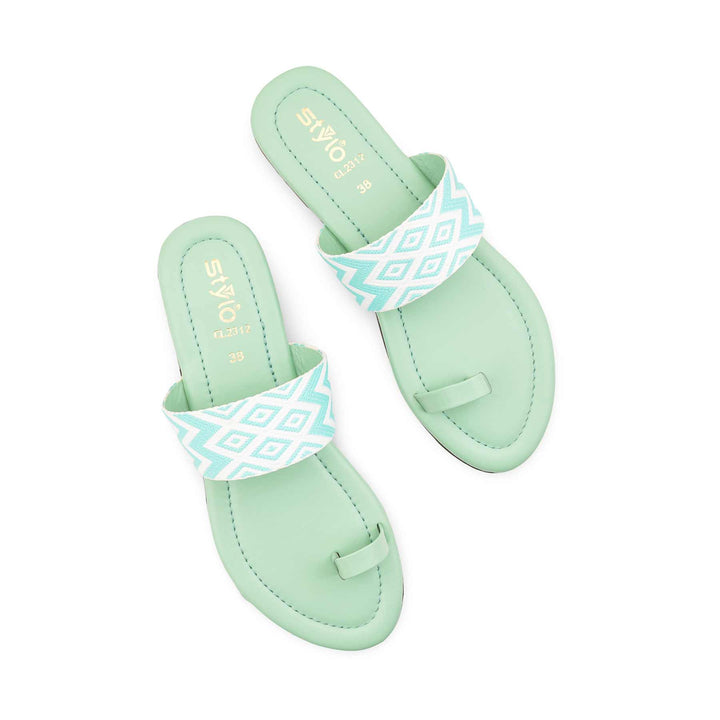 PISTAGREEN Casual Chappal For Ladies CL2312