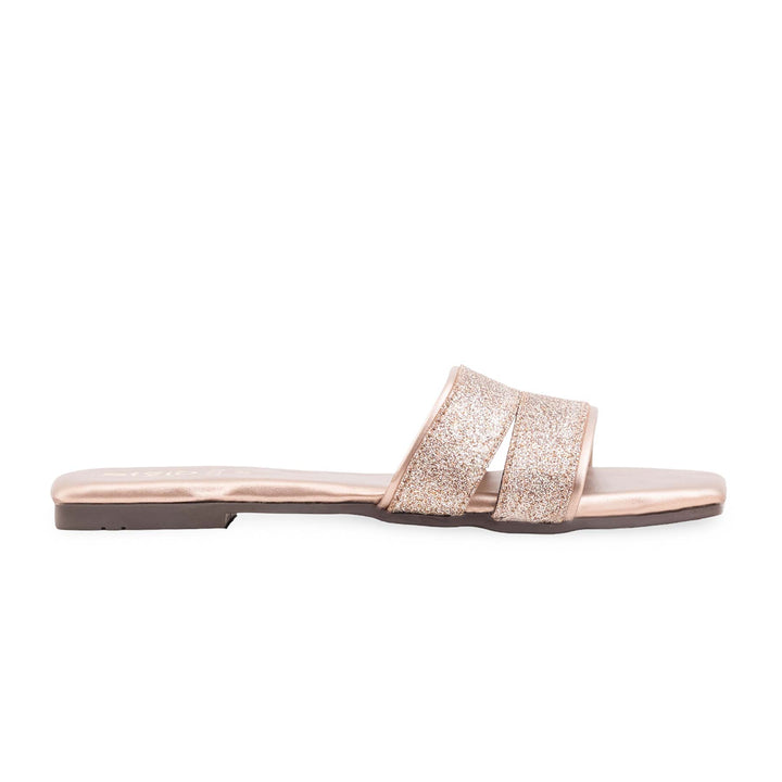 Golden Casual Slipper For Women CL2322