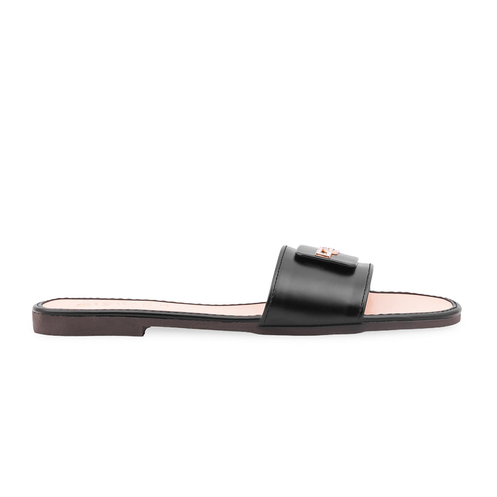 Black Casual Women Slipper CL2331