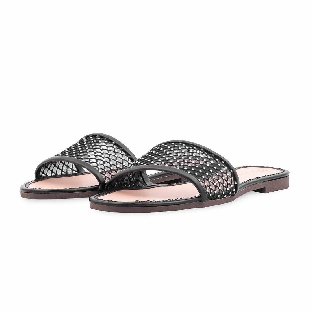 Black Casual Women Slipper CL2332