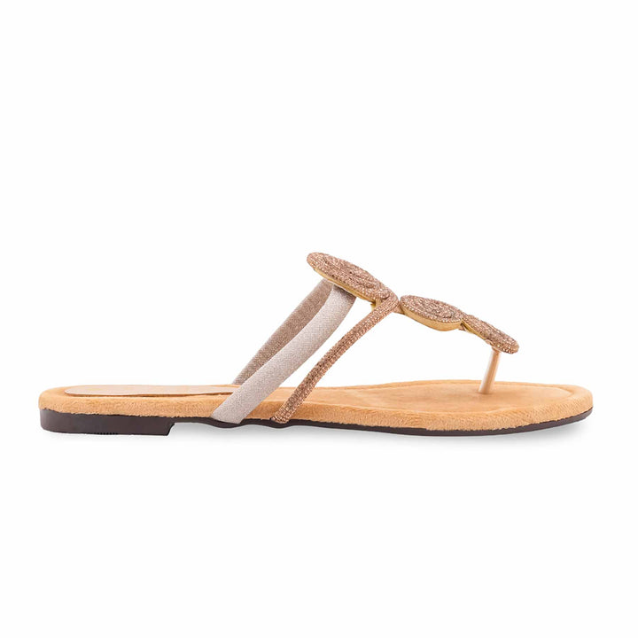 Fawn Casual Chappal For Women CL2339