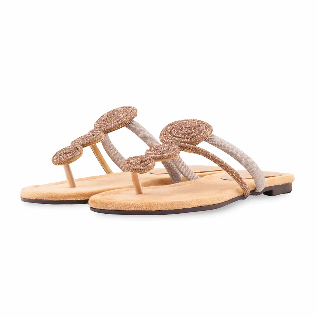 Fawn Casual Chappal For Women CL2339