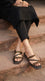 Black Casual Slipper For Women CL2350