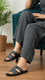 Black Casual Women Softy CL5463