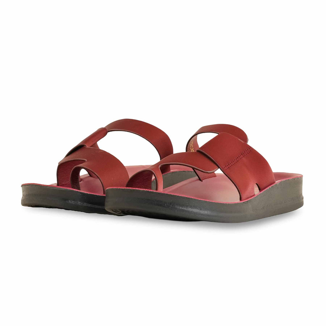 Maroon Casual Women Softy CL5489