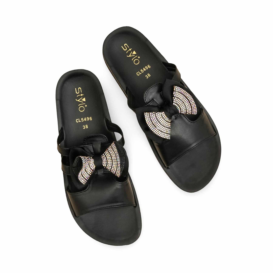 Black Casual Softy For Ladies CL5496