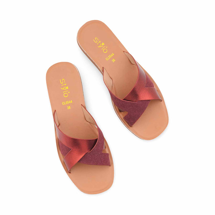 Maroon Casual Softy For Ladies CL5544