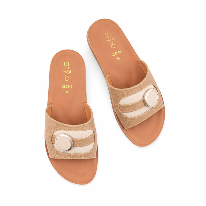 Beige Casual Softy For Women CL5545