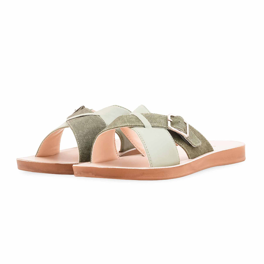 Green Casual Softy For Women CL5553