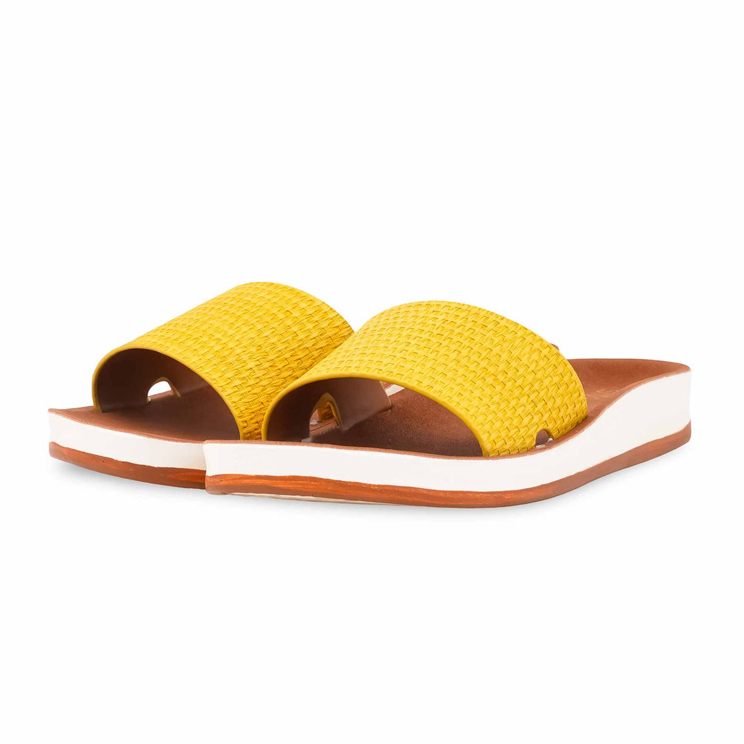 Yellow Casual Women Softy CL5562