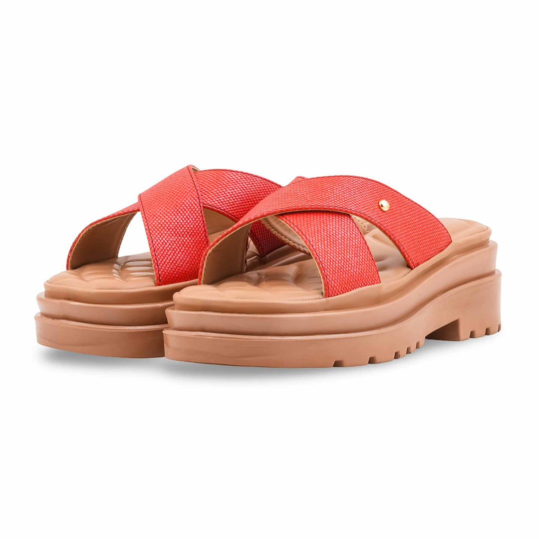 Red Casual Softy For Ladies CL5566