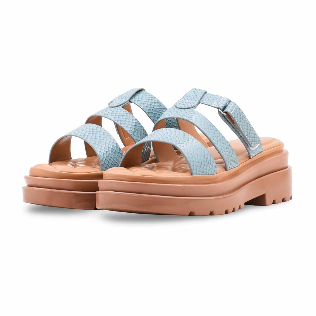 Sky Blue Casual Softy For Women CL5567
