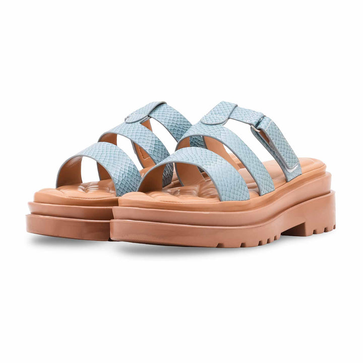 Sky Blue Casual Softy For Women CL5567