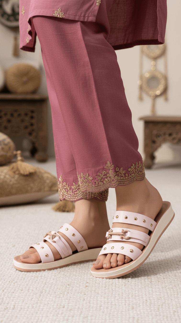 Pink Casual Softy For Ladies CL5576
