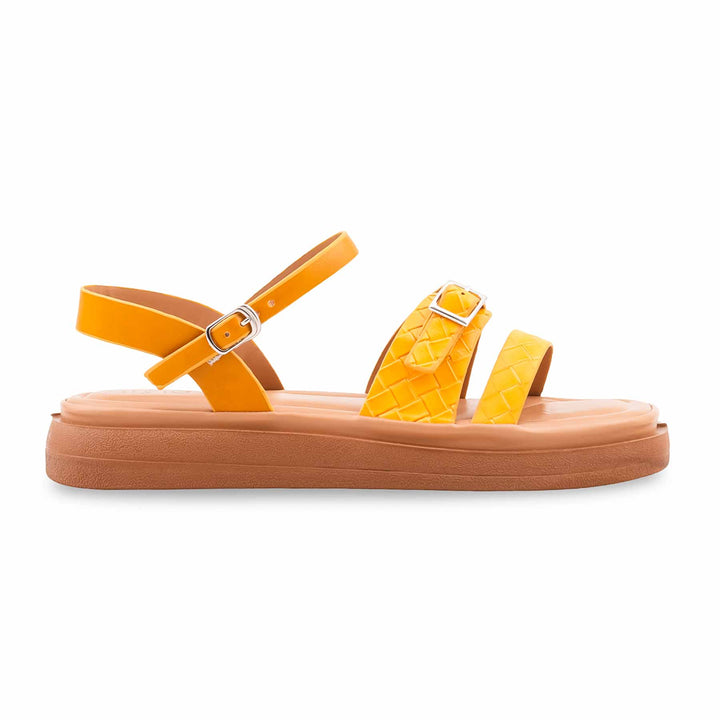 Yellow Casual Softy For Women CL5583