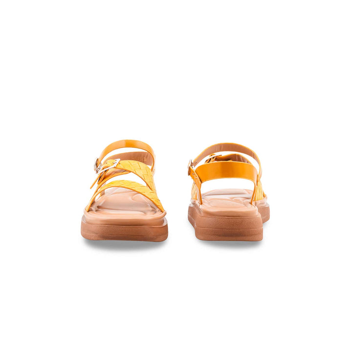 Yellow Casual Softy For Women CL5583