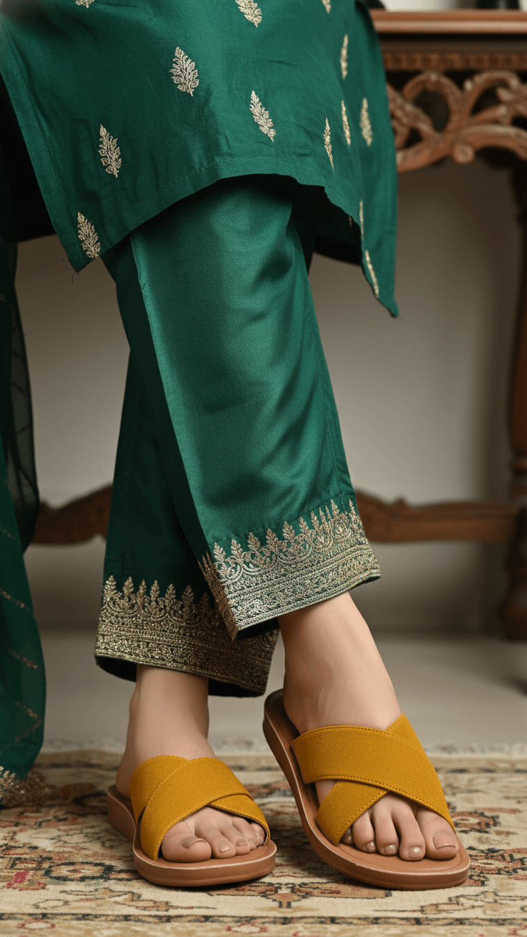 Yellow Casual Women Softy CL5605