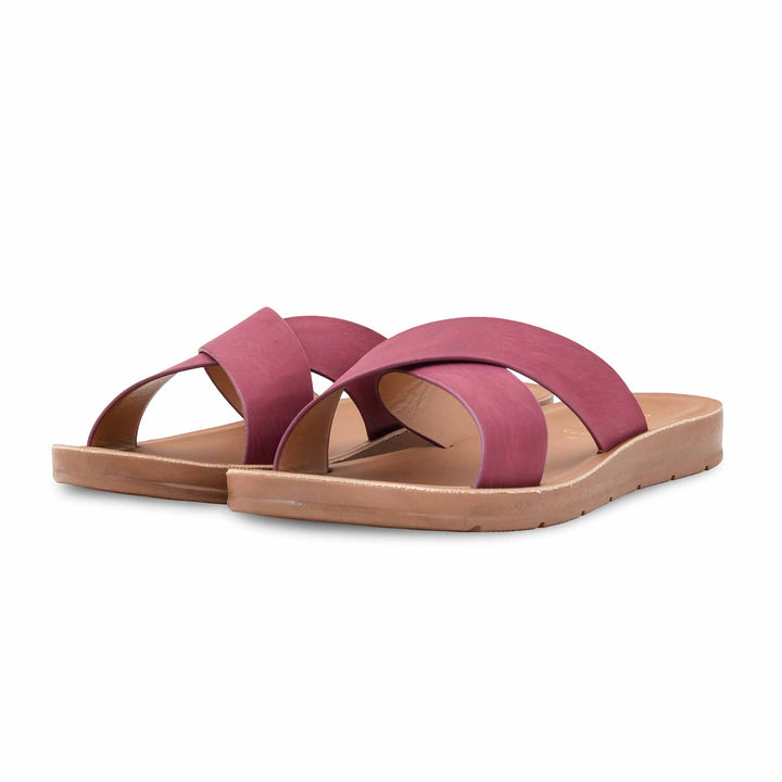 Maroon Casual Women Softy CL5608