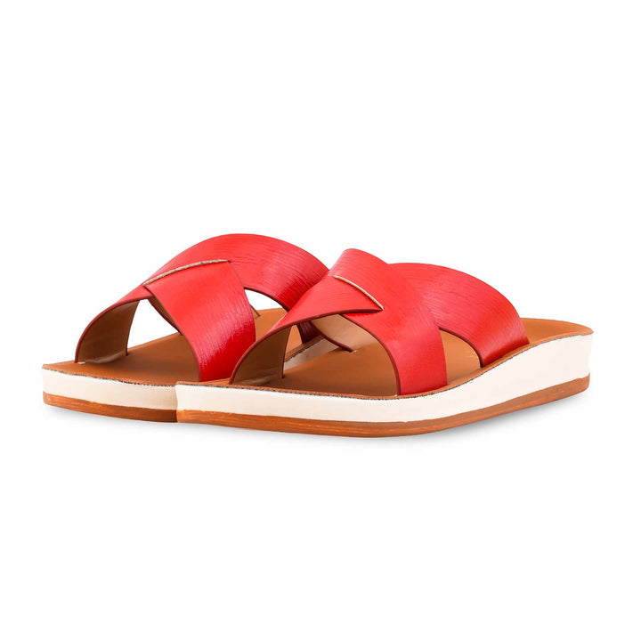 Red Casual Softy For Women CL5626