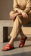 Red Casual Women Softy CL5628