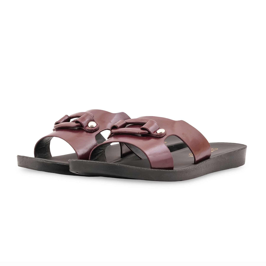 Maroon Casual Softy For Ladies CL5629
