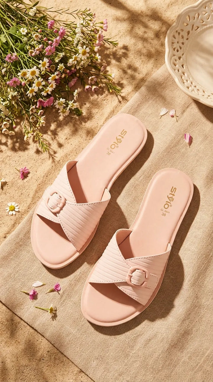 Pink Casual Softy For Ladies CL5641