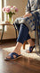 Blue Casual Softy For Women CL5644