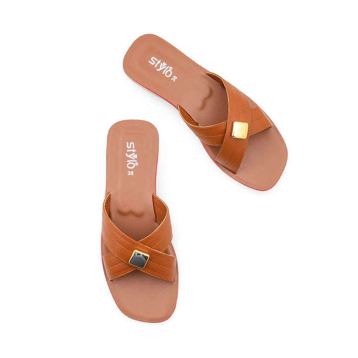 Tan Casual Softy For Ladies CL5651