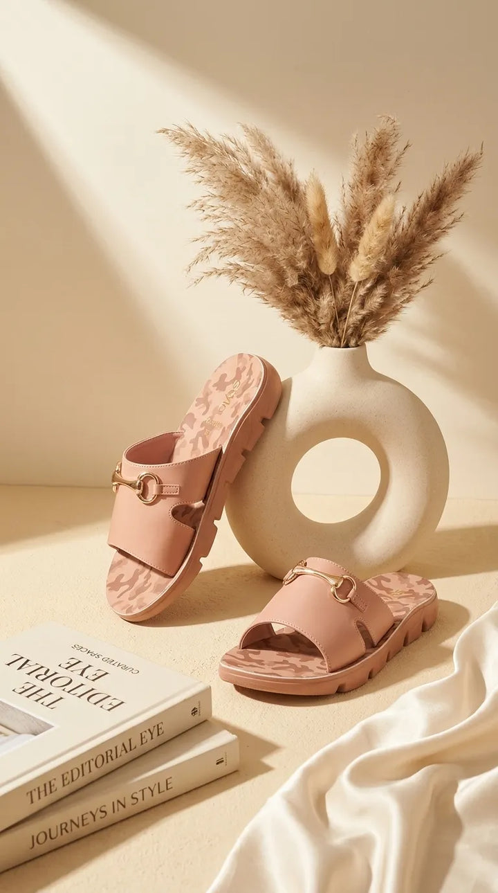 Pink Casual Softy For Ladies CL5661